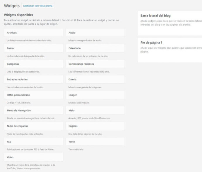WordPress Widgets Wordpress Widgets
