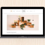Woody Dreams Portfolio Laptop