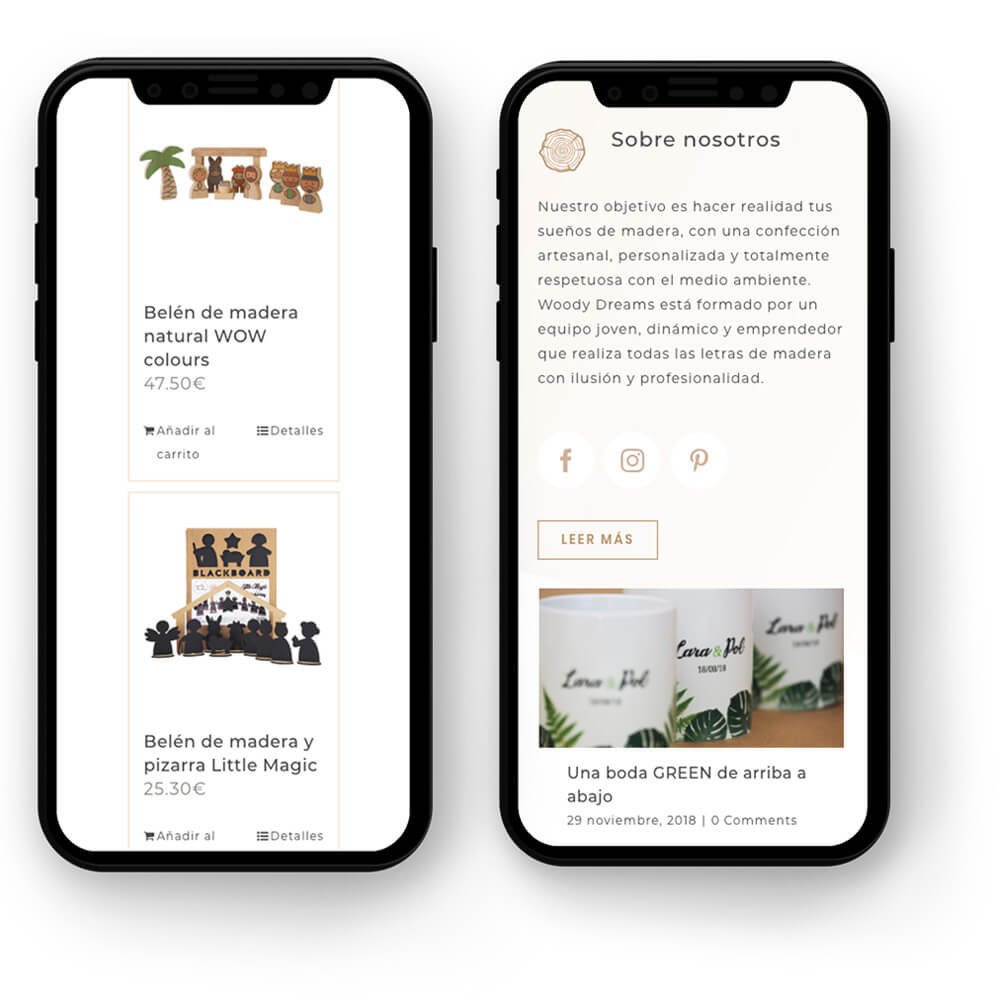 Woody Dreams Mobile Responsive Woody Dreams Mobile Responsive