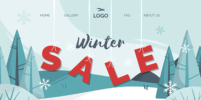 crear landing page en época de compras