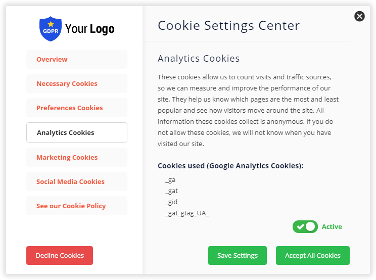 Cookie GDPR Plus