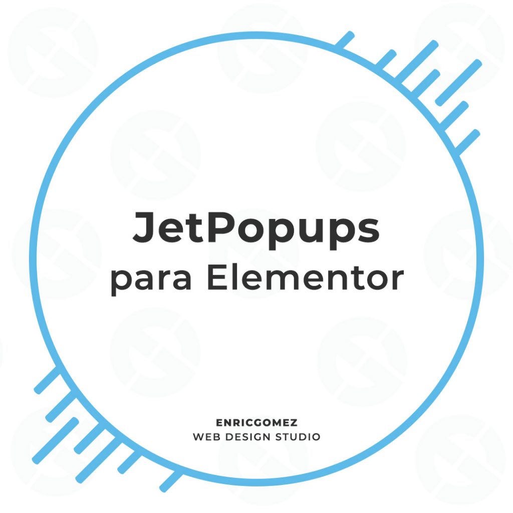 JetPopup plugin para Elementor » enricgomez Studio