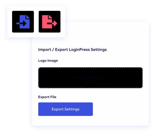 Importar y exportar configuración
